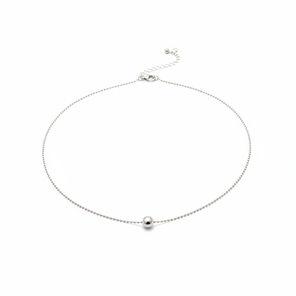Collar esfera colgante