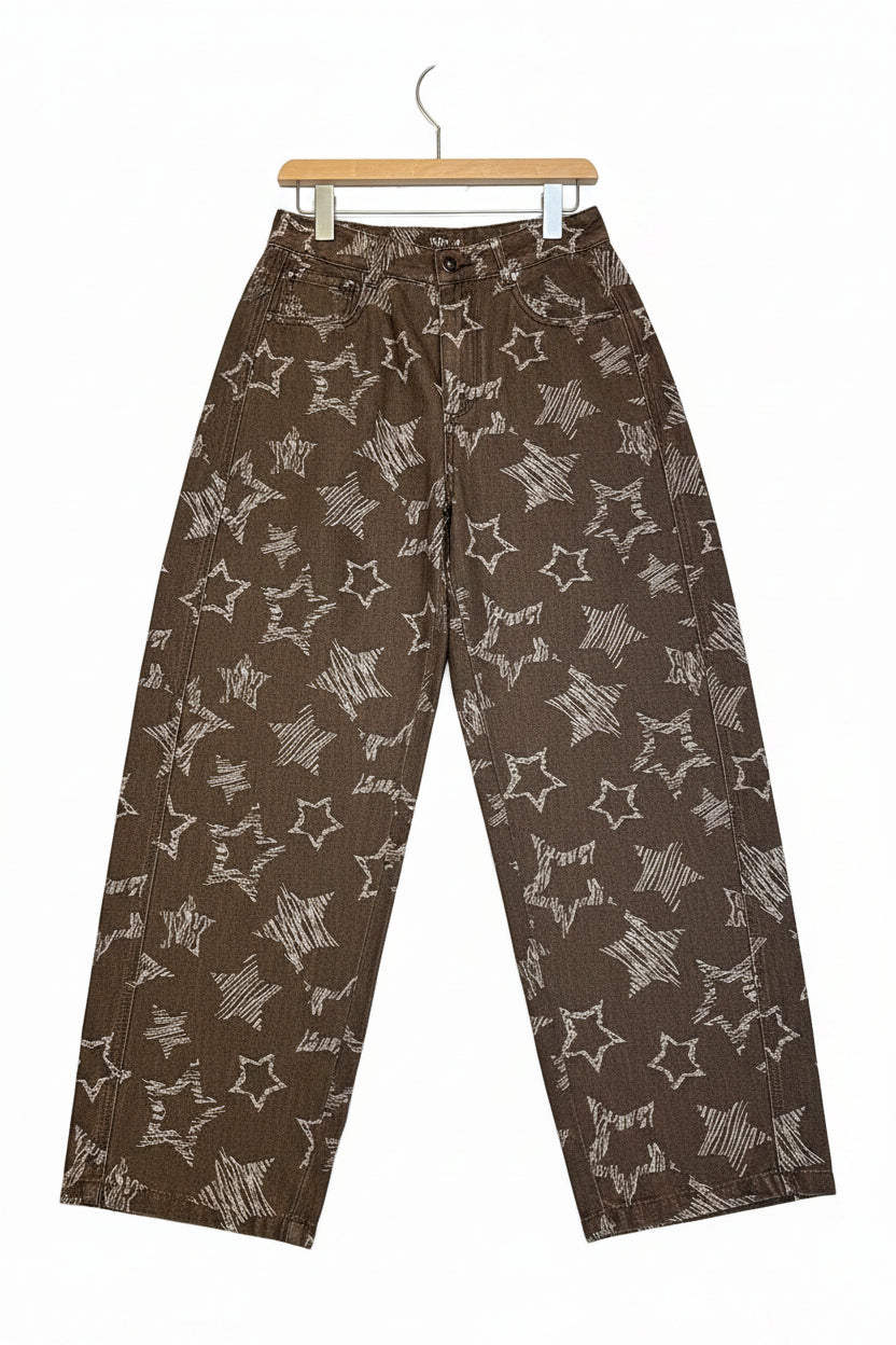 Barrel Brown Pants Star