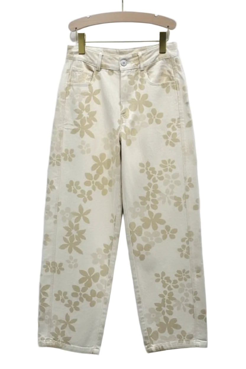 Barrel Pants Flower
