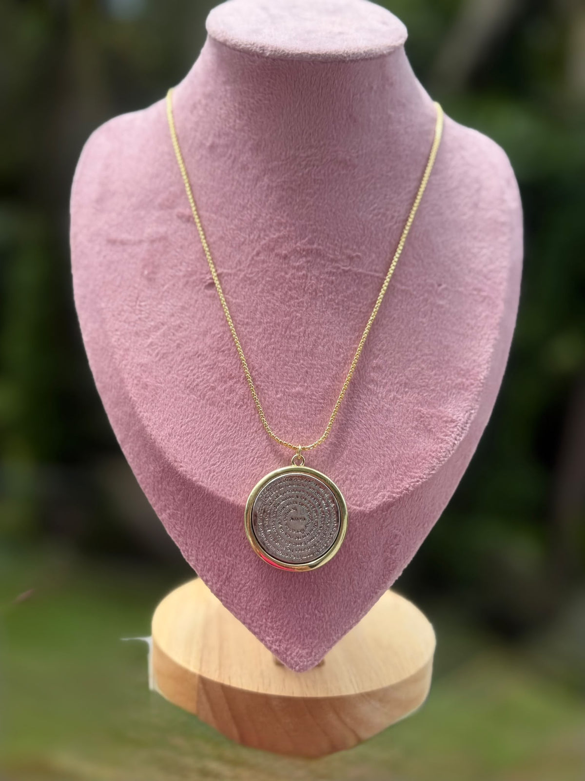 Collar ajustable padre nuestro