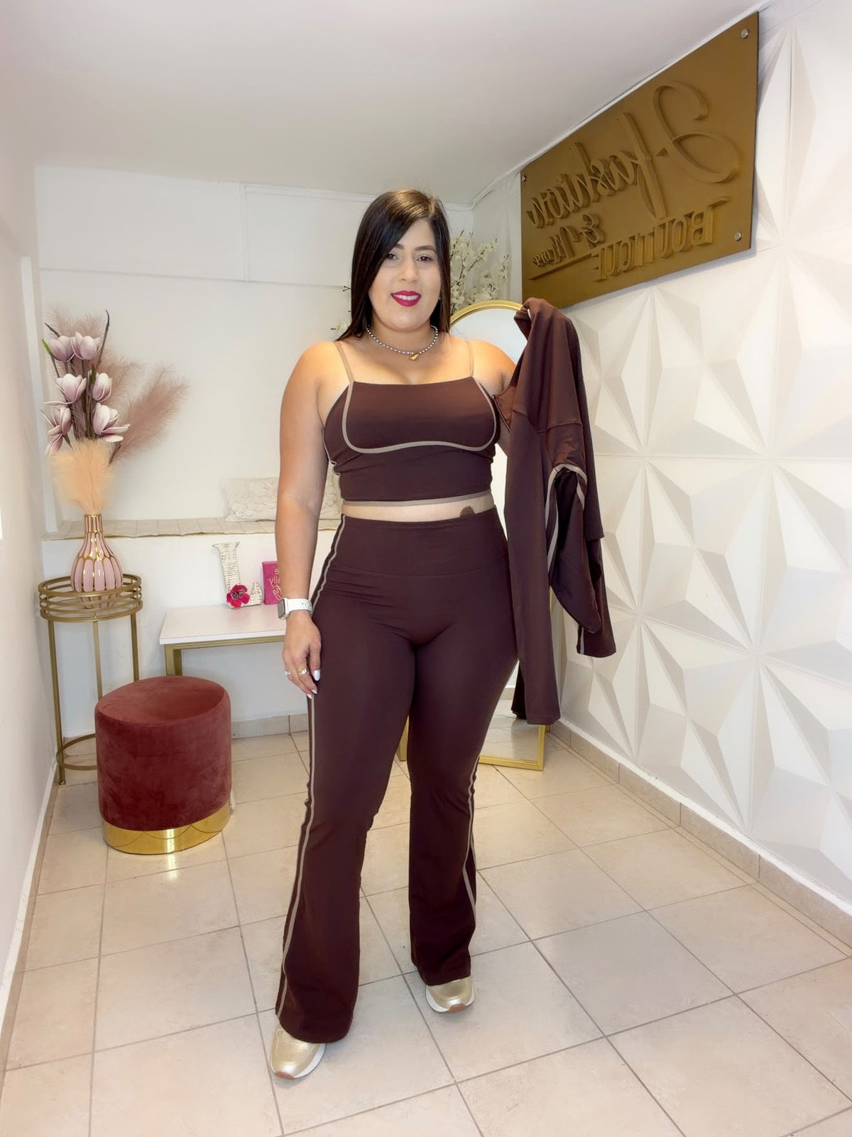 Casual trío  3 in 1, Top, Jacket, Pants
