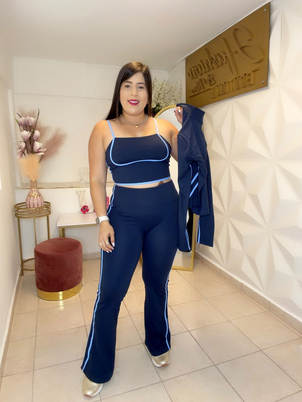 Casual trío  3 in 1, Top, Jacket, Pants
