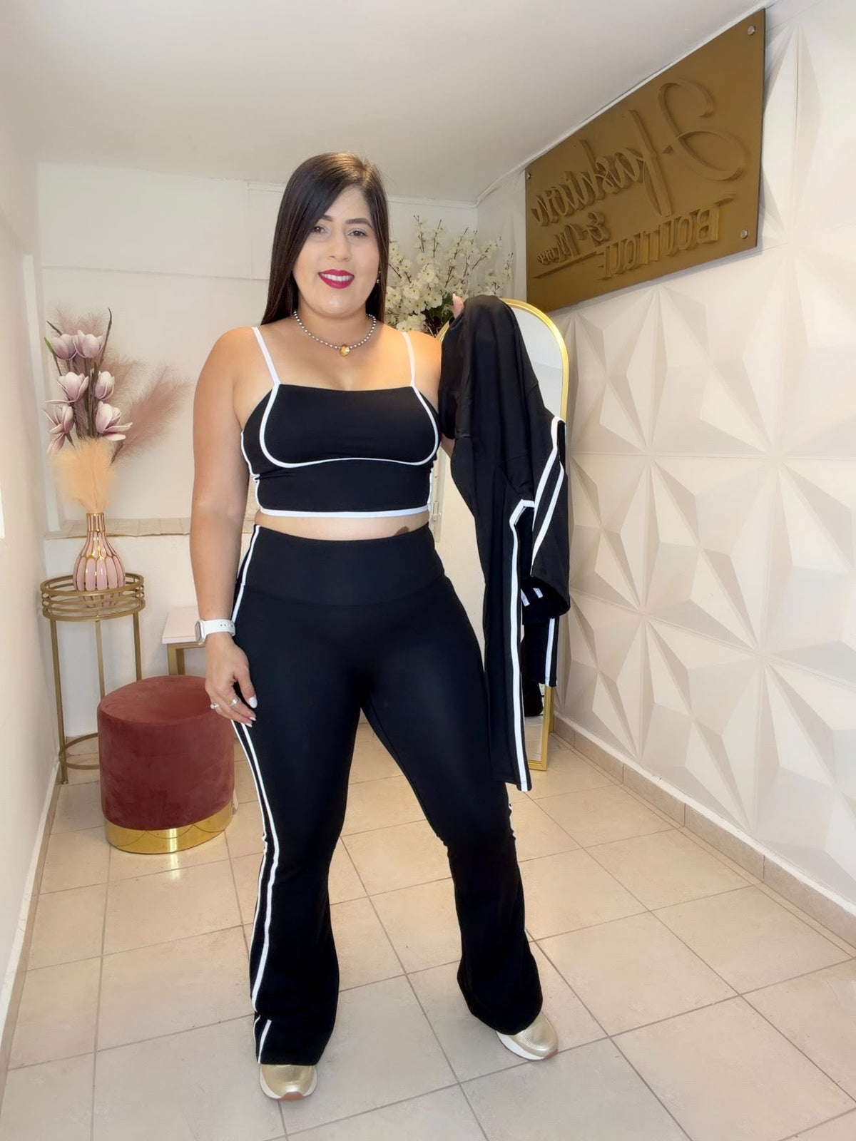 Casual trío  3 in 1, Top, Jacket, Pants
