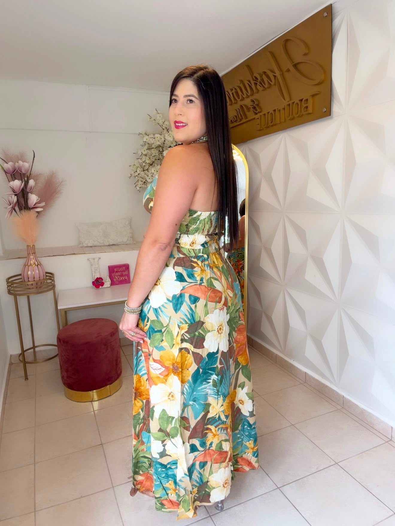 Floral Skirt Set