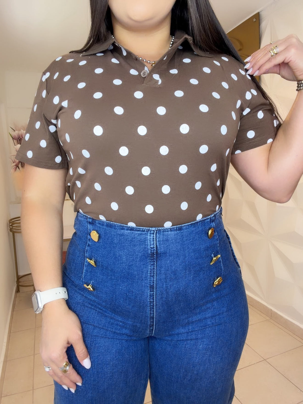 Tshirt Polka Dots (Dos colores a elegir)
