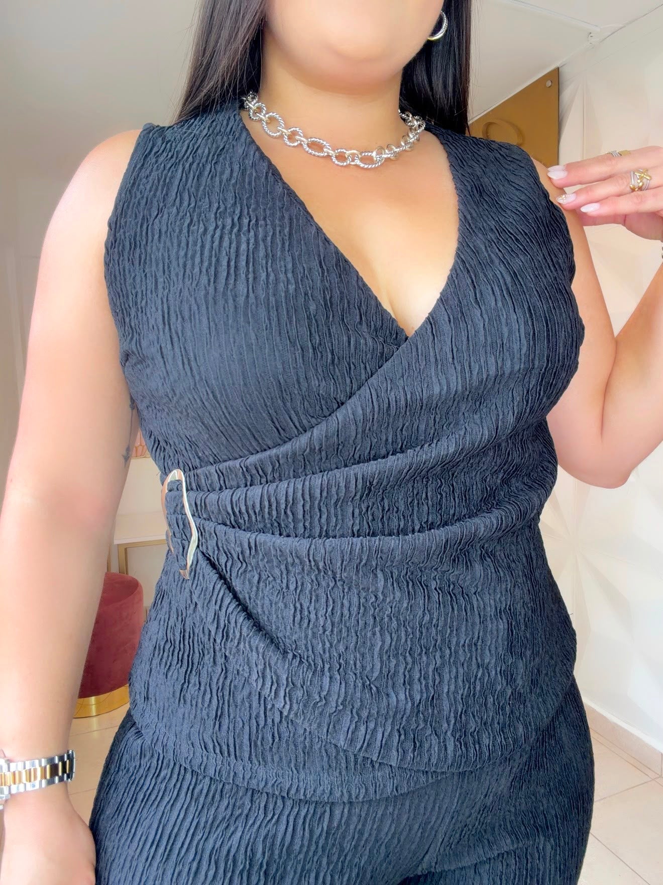 𝗧𝘄𝗼 𝗣𝗶𝗲𝗰𝗲 𝗦𝗲𝘁 Black