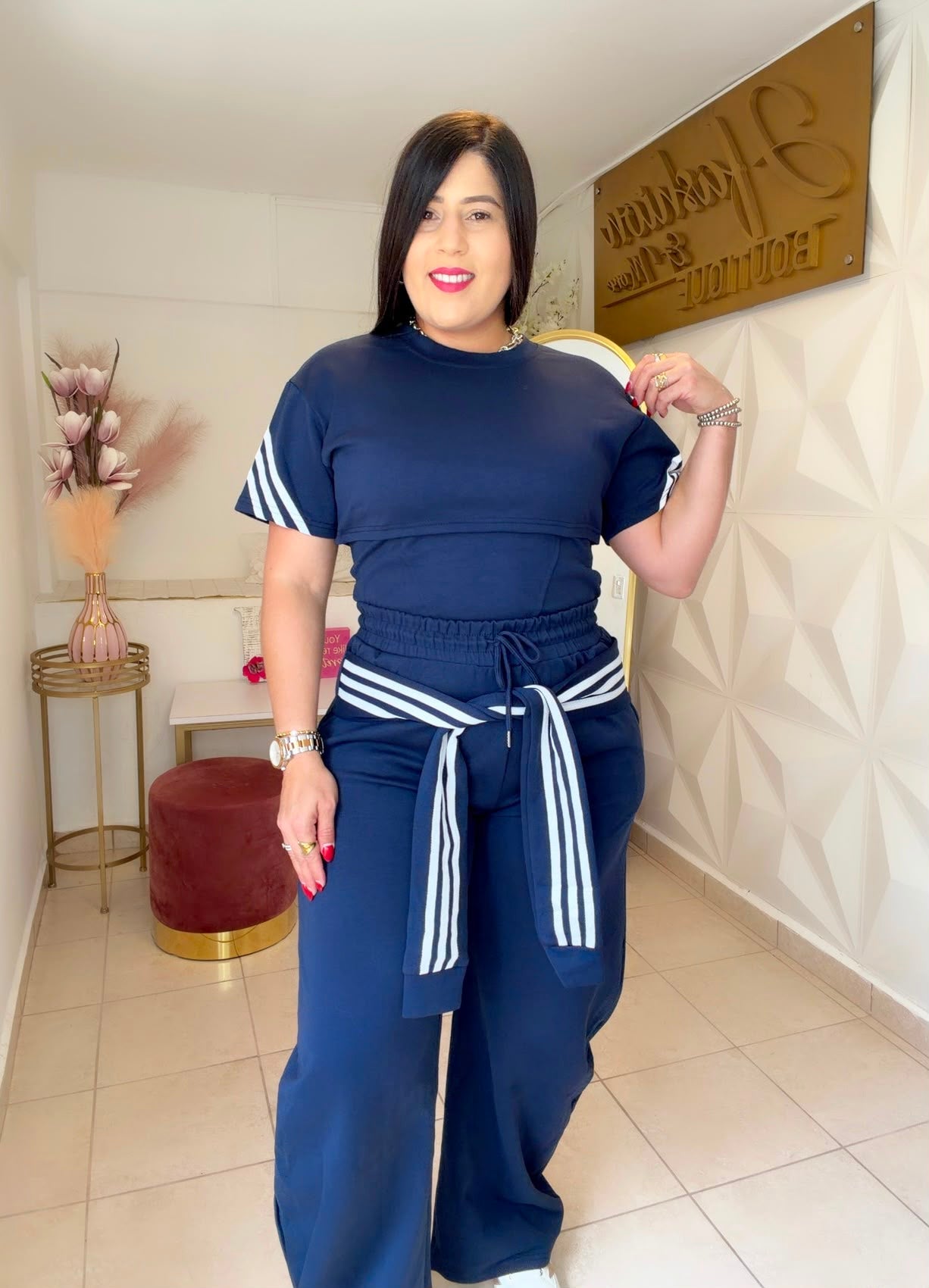 Navy Travel Set