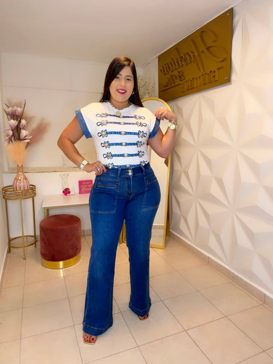 Jeans  𝗛𝗶𝗴𝗵 𝘄𝗮𝗶𝘀𝘁