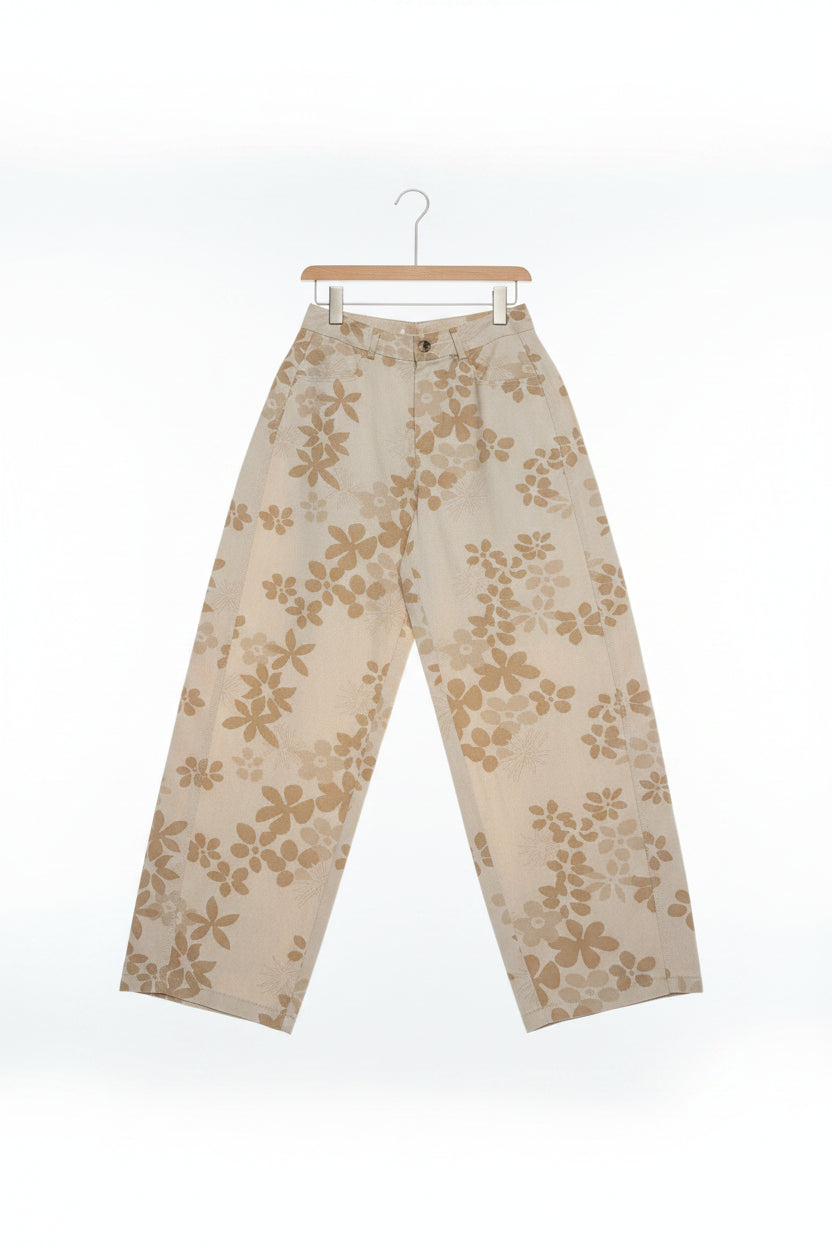 Barrel Pants Flower
