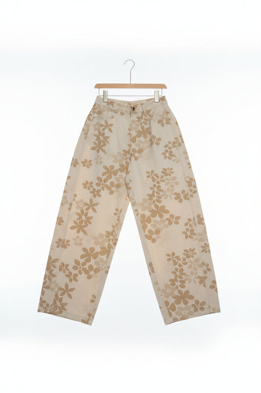 Barrel Pants Flower