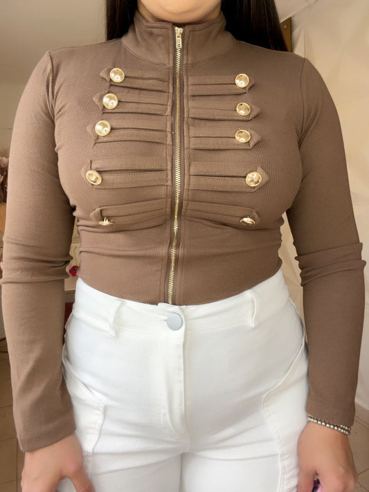 Blouse Brown Napoleón 🤎
