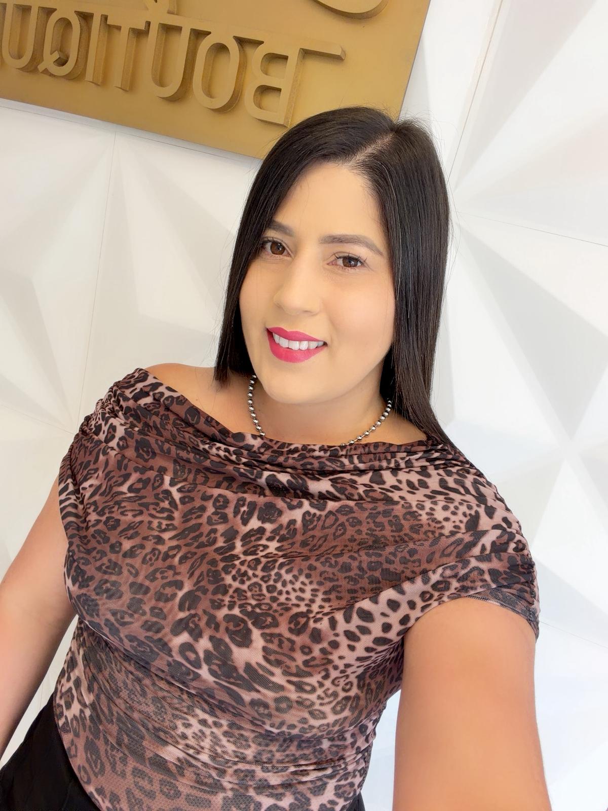 Blouse animal print