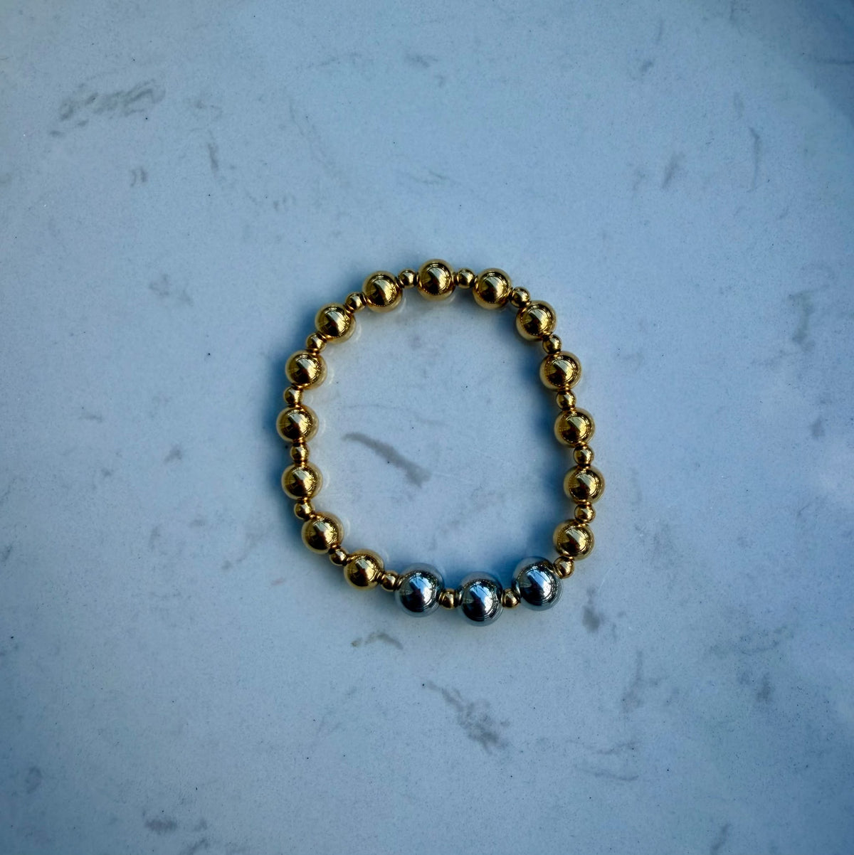 Pulsera Dos Tonos