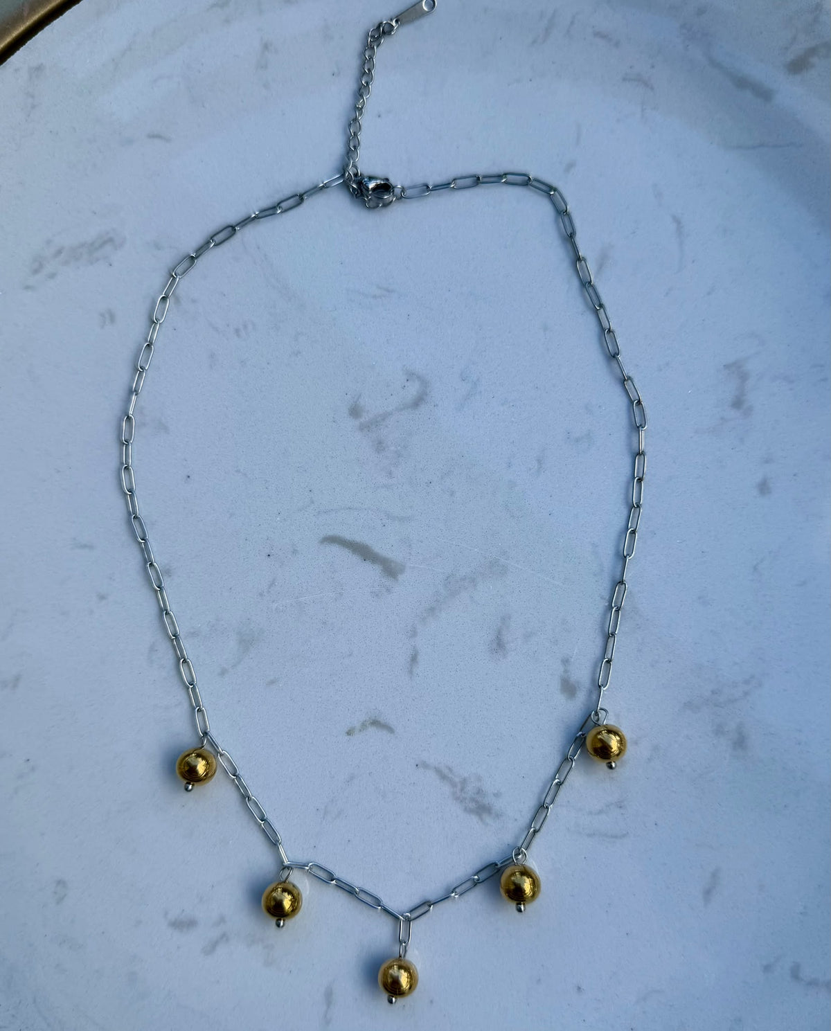 Collar Dos Tonos Con Extensor