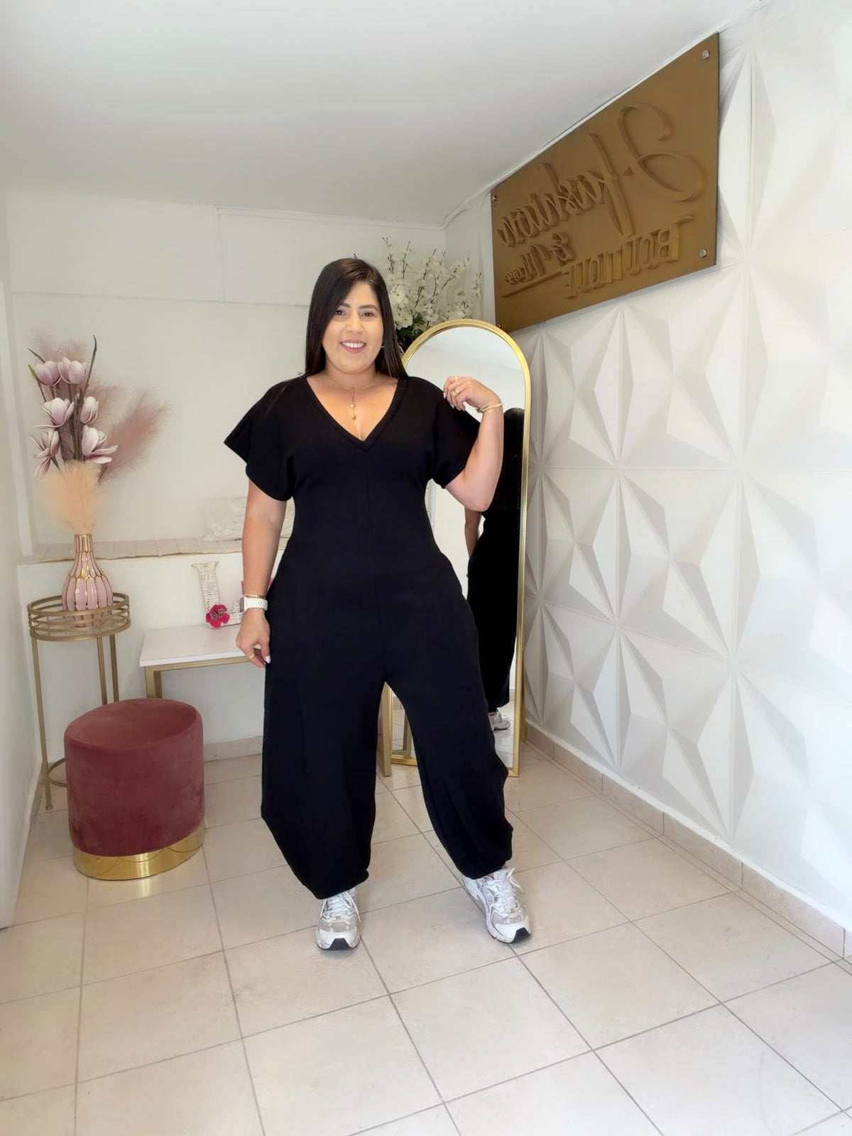 Jumpsuit Jogger  Black 🖤 OR Wine 🍷