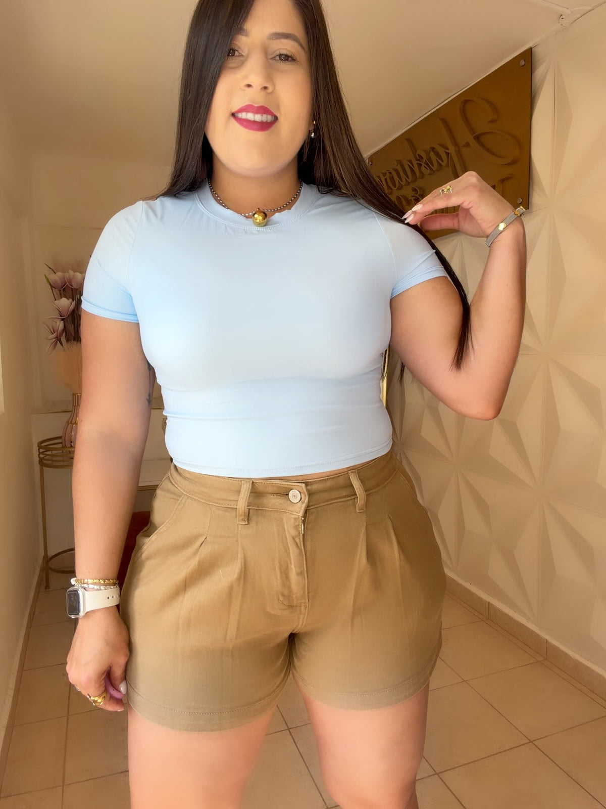 Basic Top Baby Blue