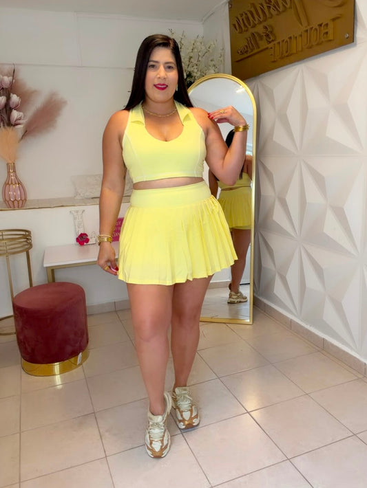 SKORT SET (6 COLORES A ESCOGER)