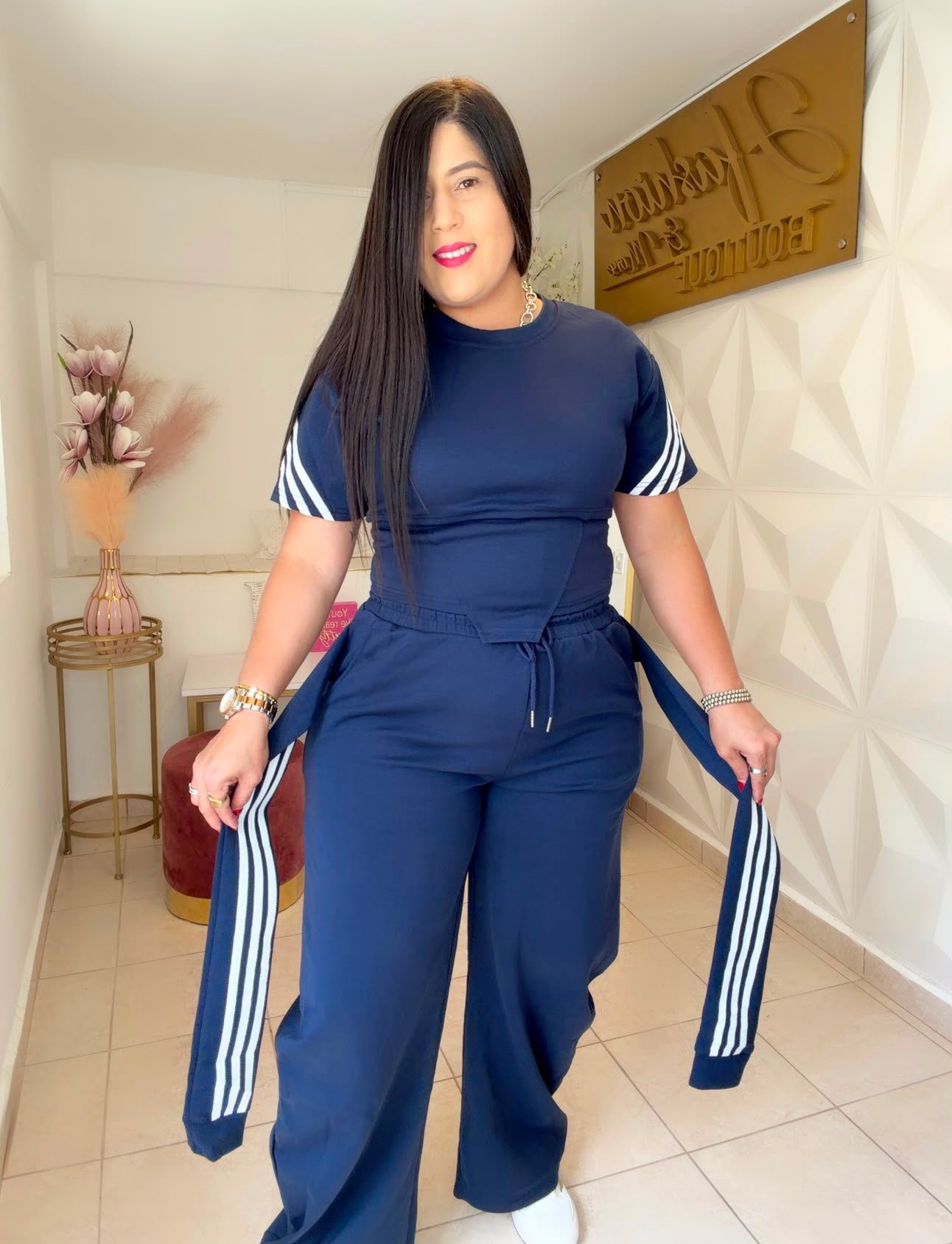 Navy Travel Set