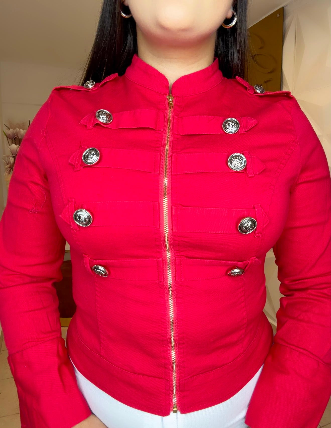 MILITARY RED JACKET