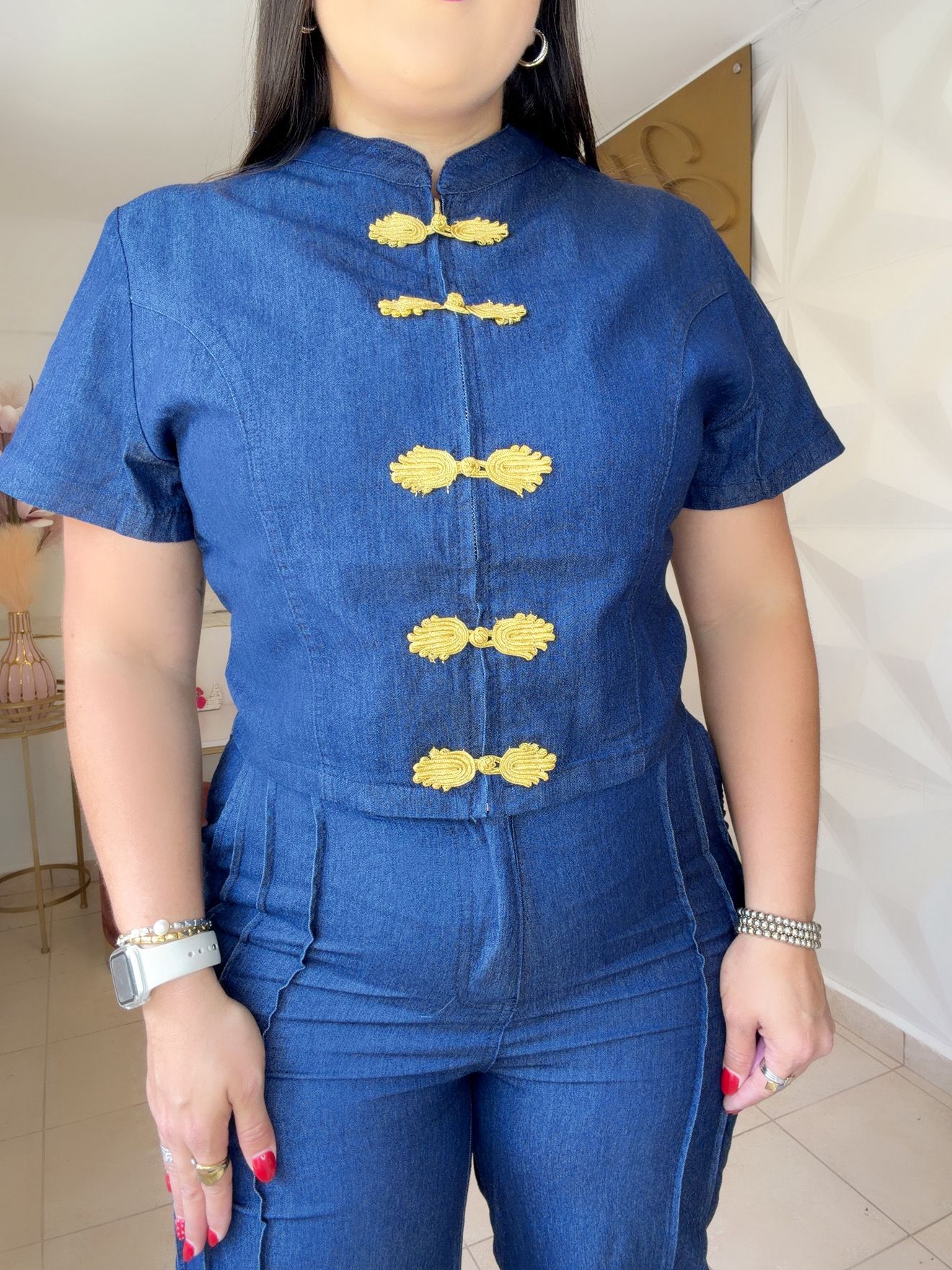 Set Dark Denim Napoleón