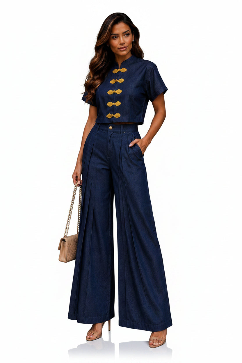 Set Dark Denim Napoleón