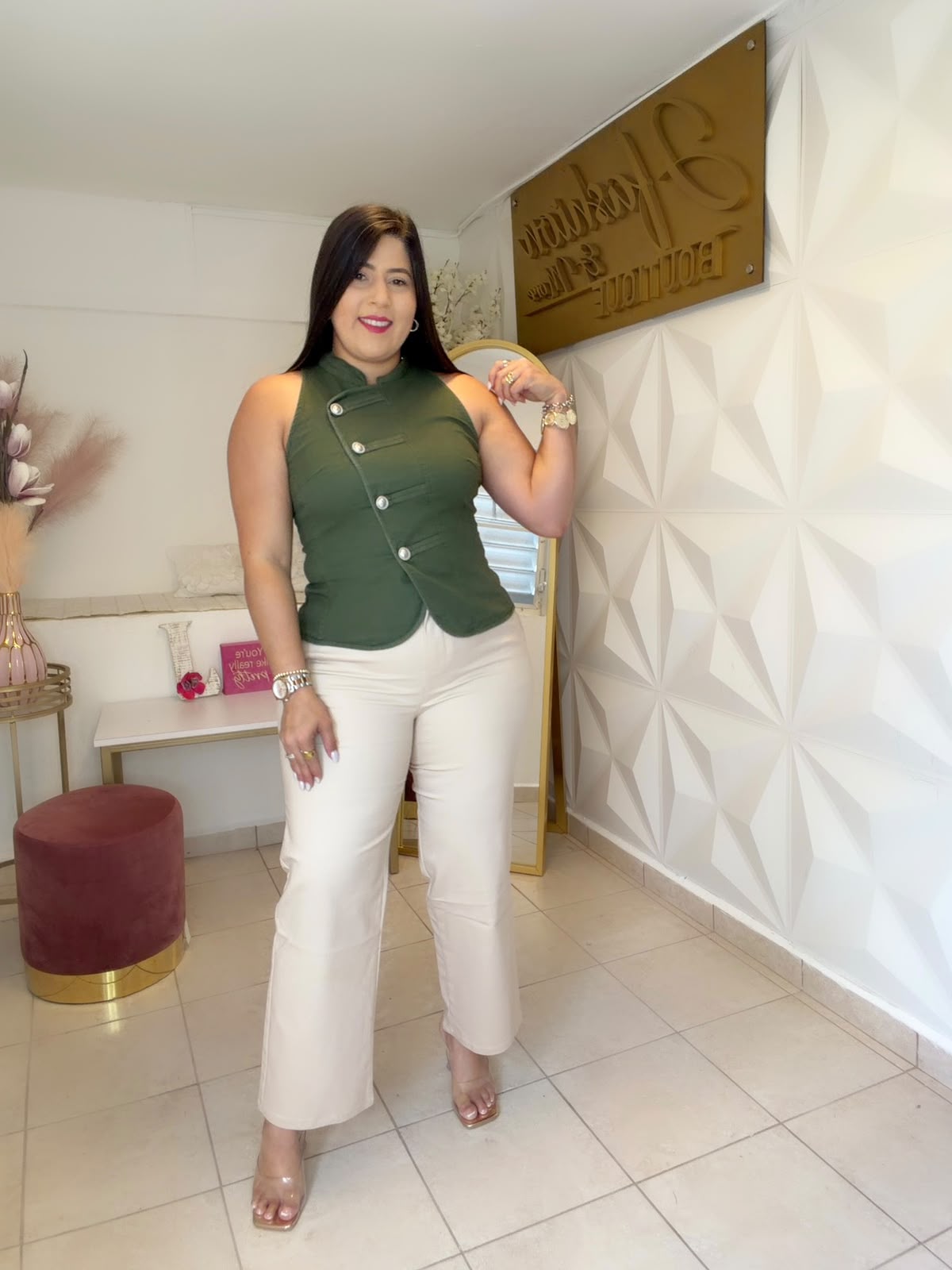 Napoleón Blouse Olive