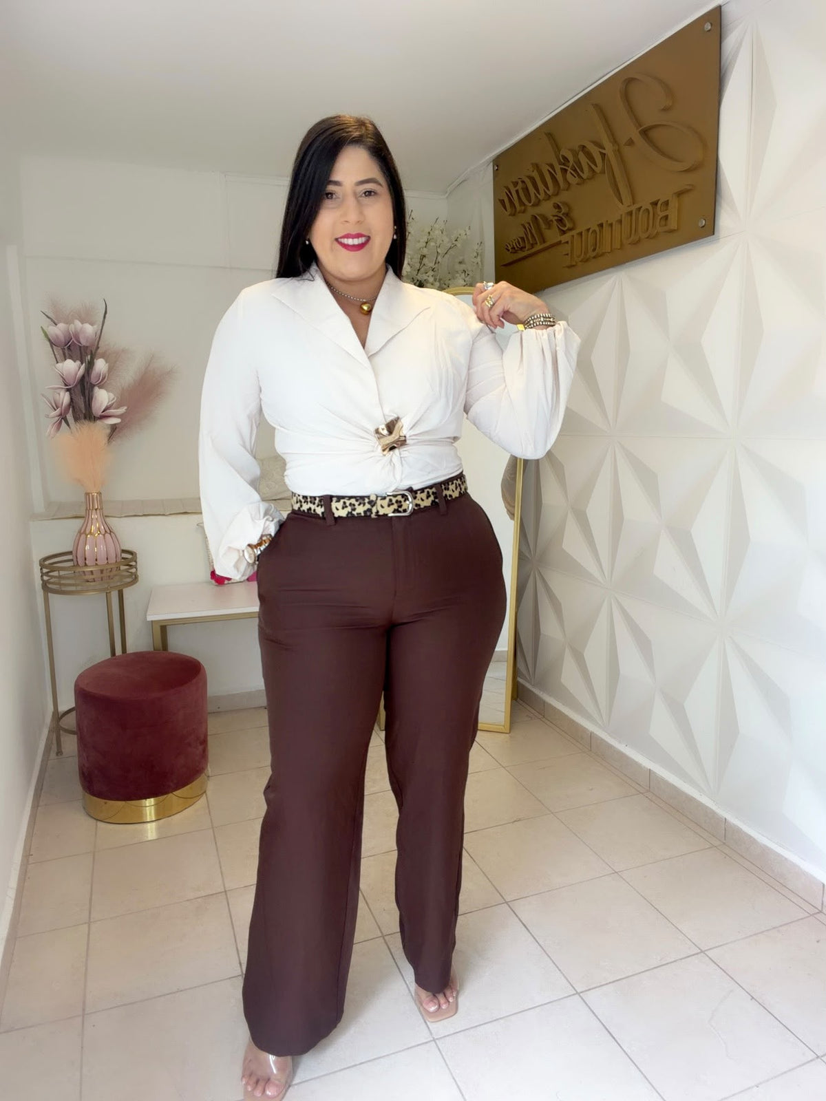 Pants Brown (Incluye la Correa)