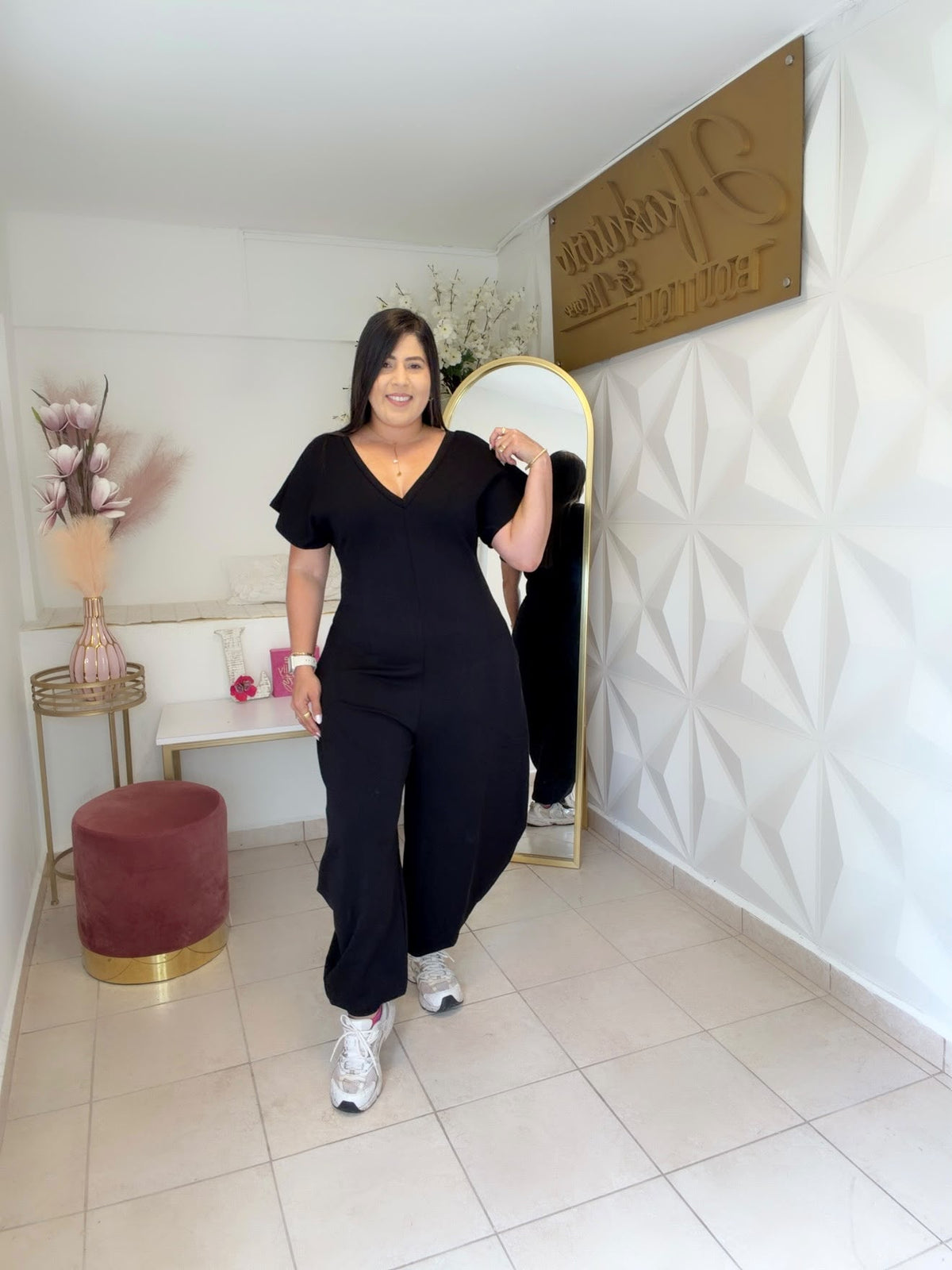 Jumpsuit Jogger  Black 🖤 OR Wine 🍷