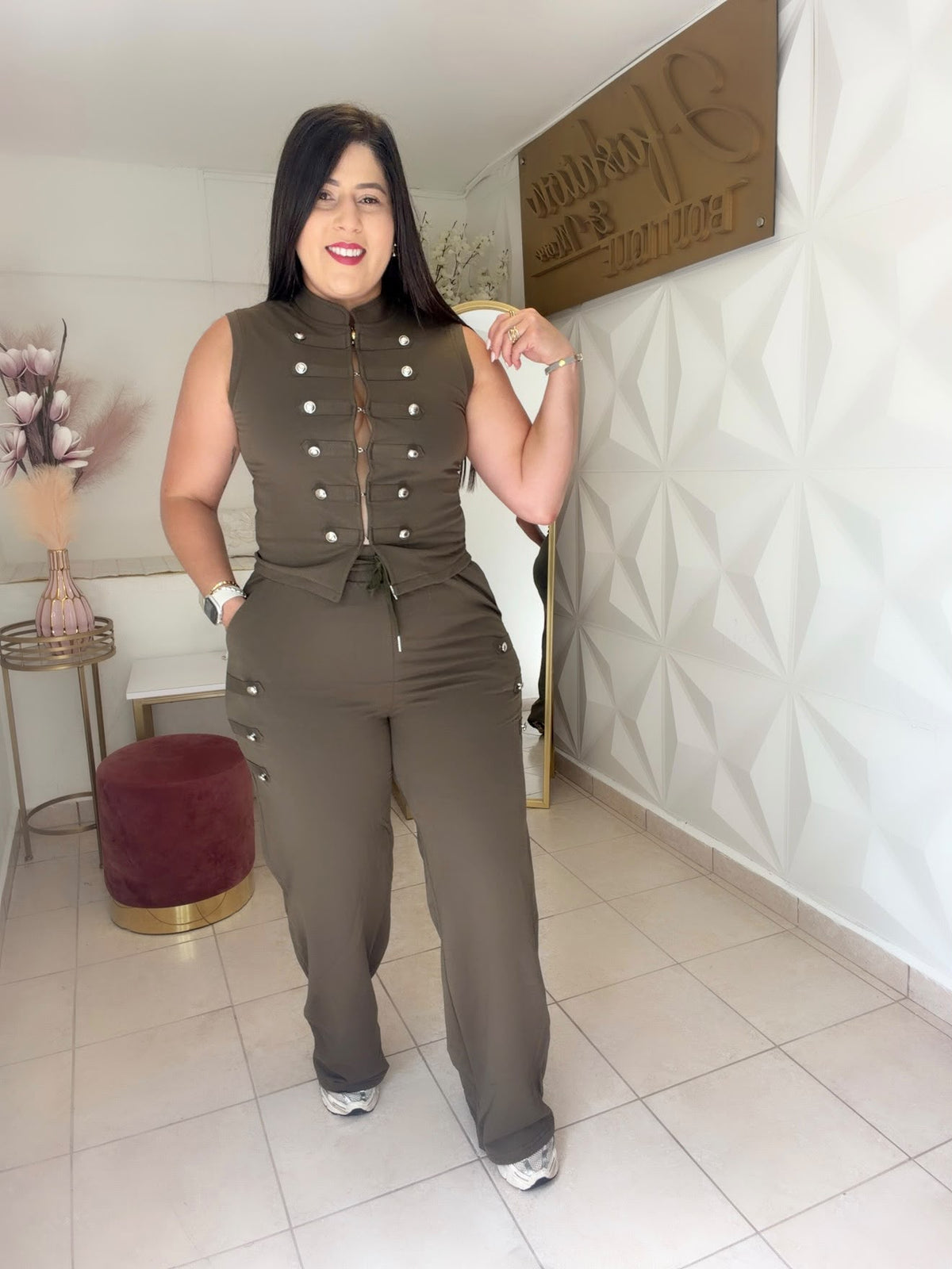 Travel Set Napoleón  Brown 🤎 OR Olive 🫒