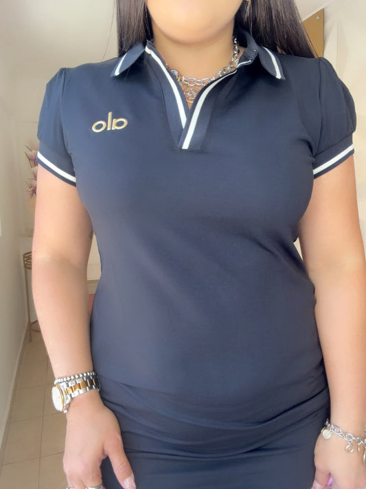 Dress Sport Inspirado en alo  (4 colores a escoger)  Navy 🔹,  Black 🖤 , Brown 🤎 OR  Burgundy 🍷