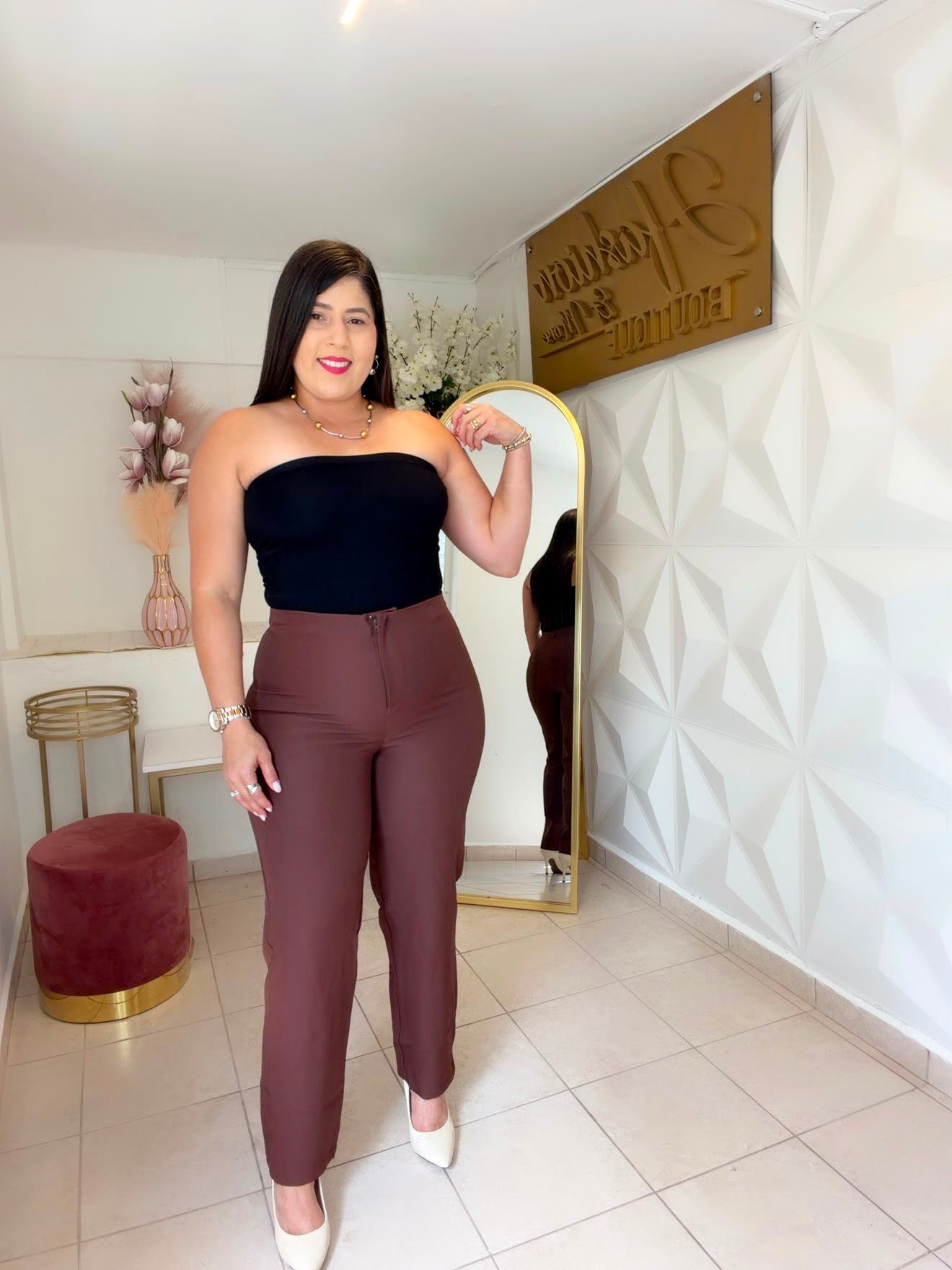 Set Blazer Brown