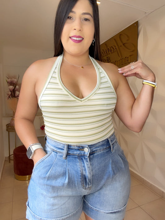 Body Suit Green