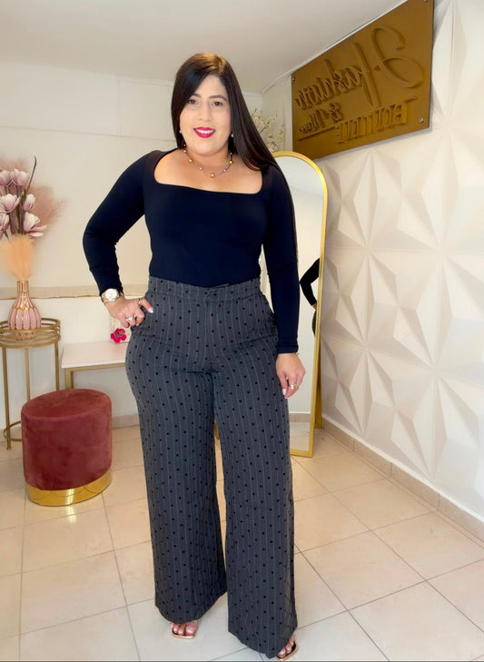 Pants polka dots Black 🖤