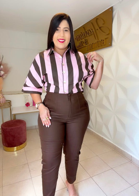 Pants Zara Brown