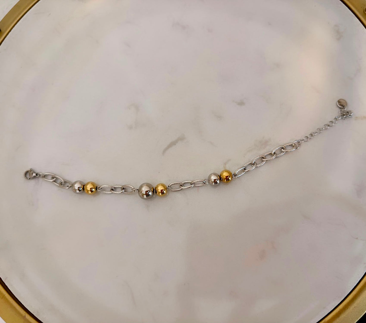 Pulsera dos tonos