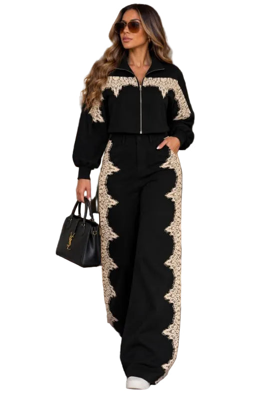 Lace Travel Set Brown 🤎 OR black 🖤